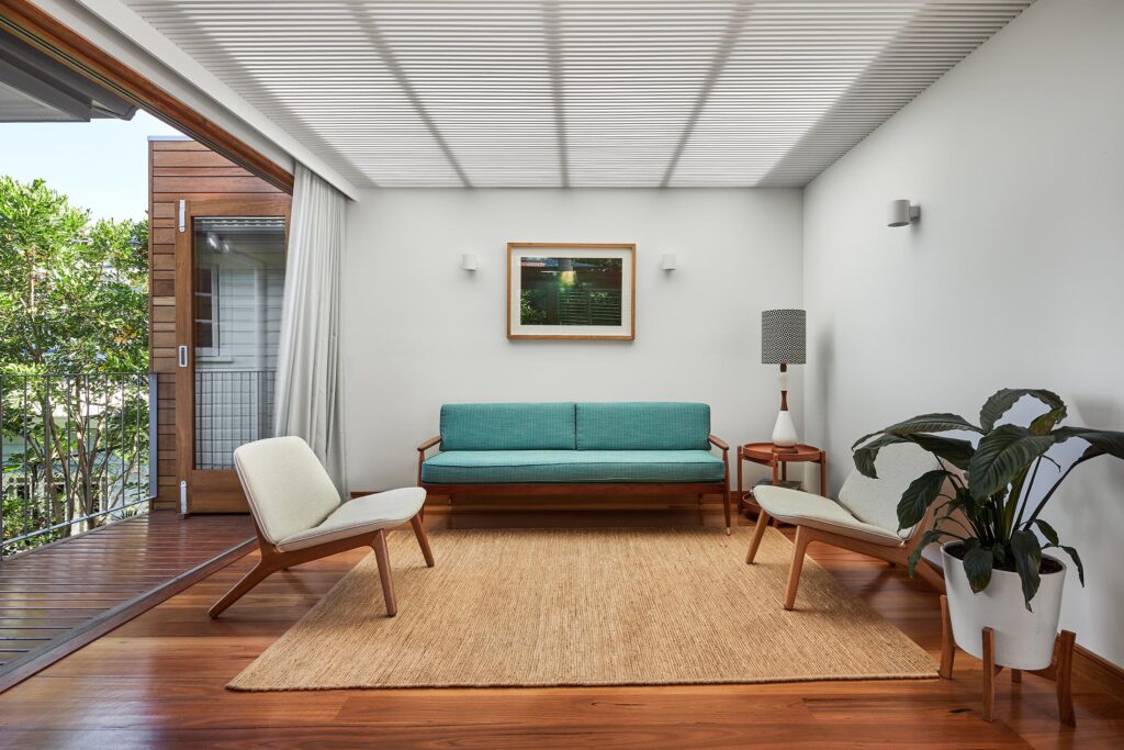 Architecturally designed custom-home, built by BlueBird Design & Build in Alderley Brisbane